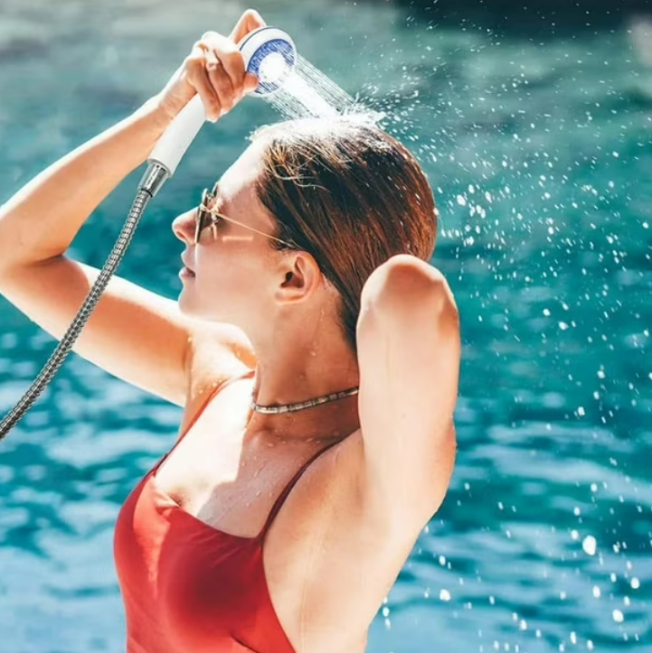 DUCHA POR TATIL BOMBA RECARGABLE