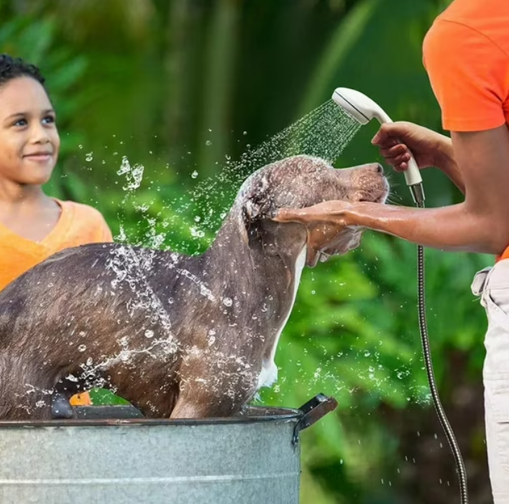 DUCHA POR TATIL BOMBA RECARGABLE
