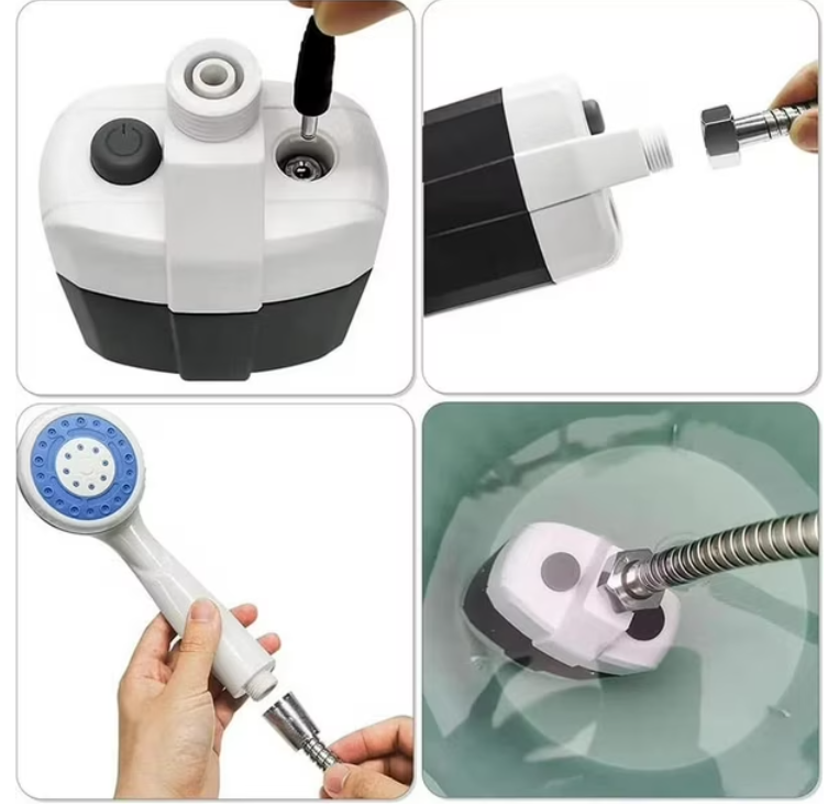 DUCHA POR TATIL BOMBA RECARGABLE