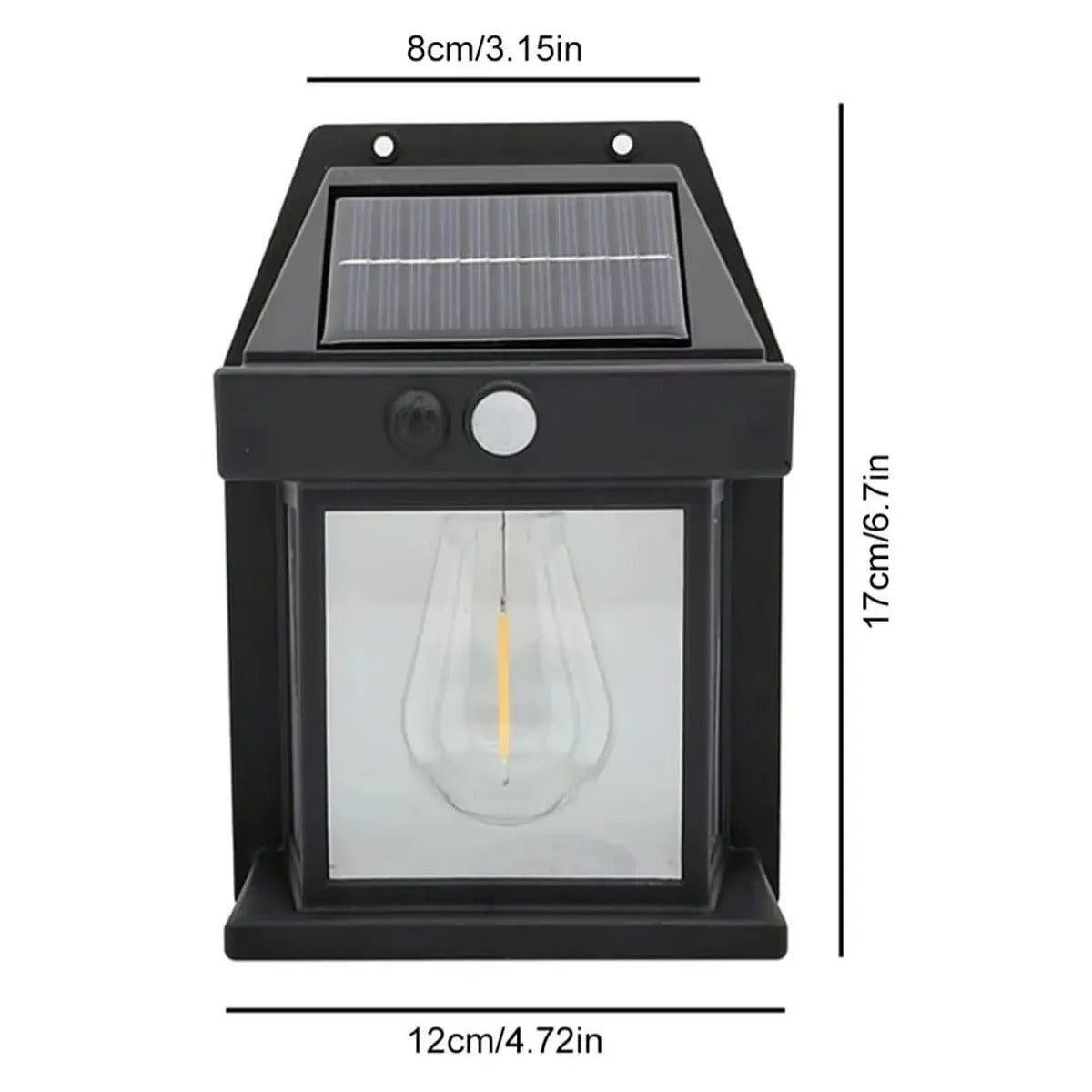 ILUMINACIÓN SOLAR DE PARED ECOLOGICA