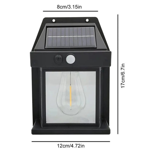 ILUMINACIÓN SOLAR DE PARED ECOLOGICA